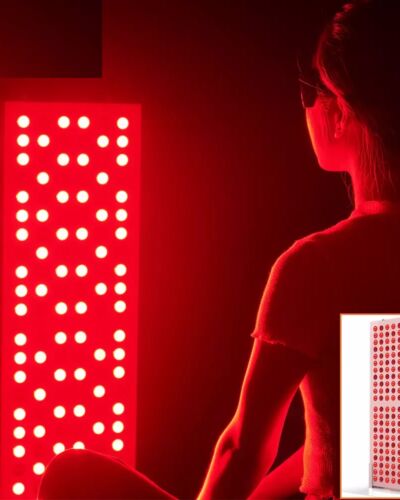 900W 660nm&850nm Combo pulsed  infrared led light therapy panel