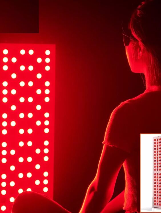 600W 660nm&850nm Combo pulsed  infrared led light therapy panel