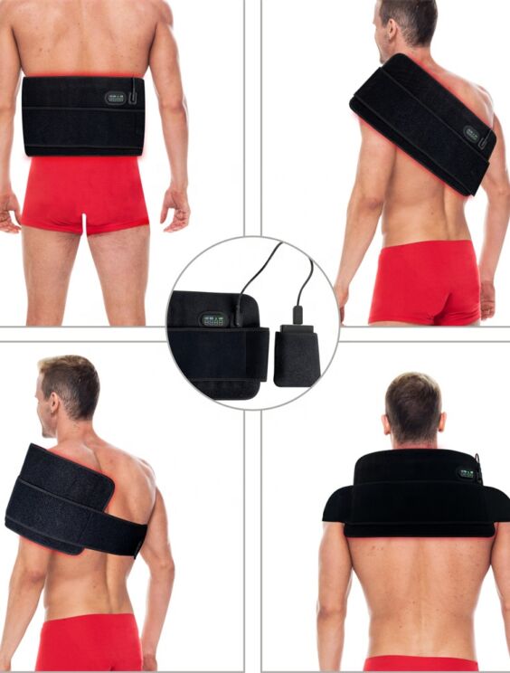 LED Red & Infrared Light Therapy Belt Device